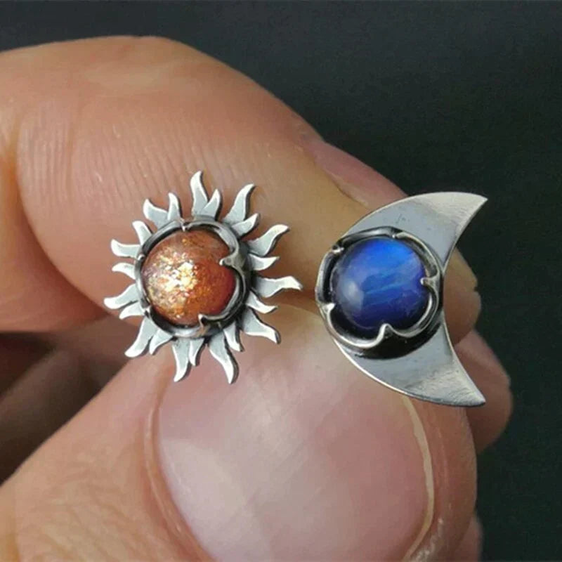 Aretes Sun Moon