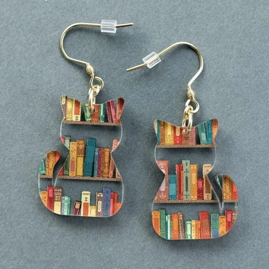 Aretes de Gatitos Vintage Multicolor