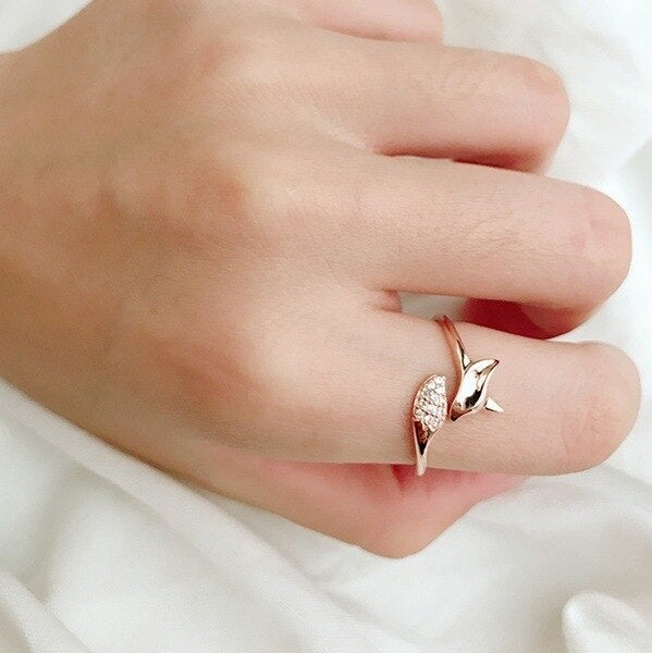 Anillo Zorro en Plata Rose