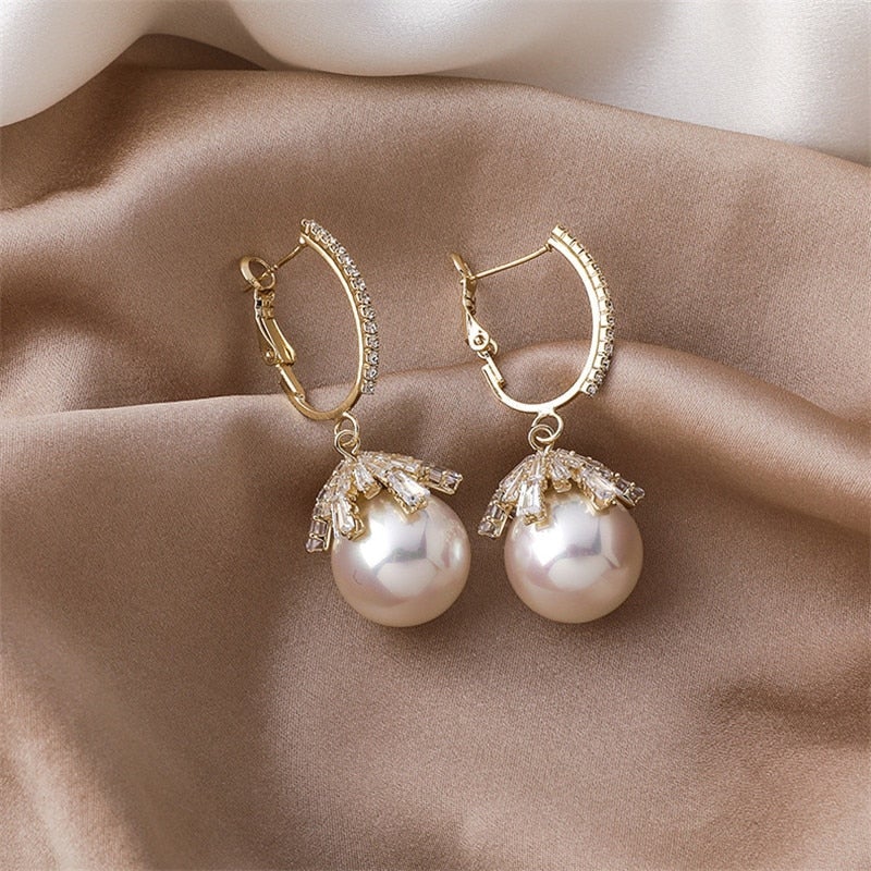 Aretes de Perla Malia