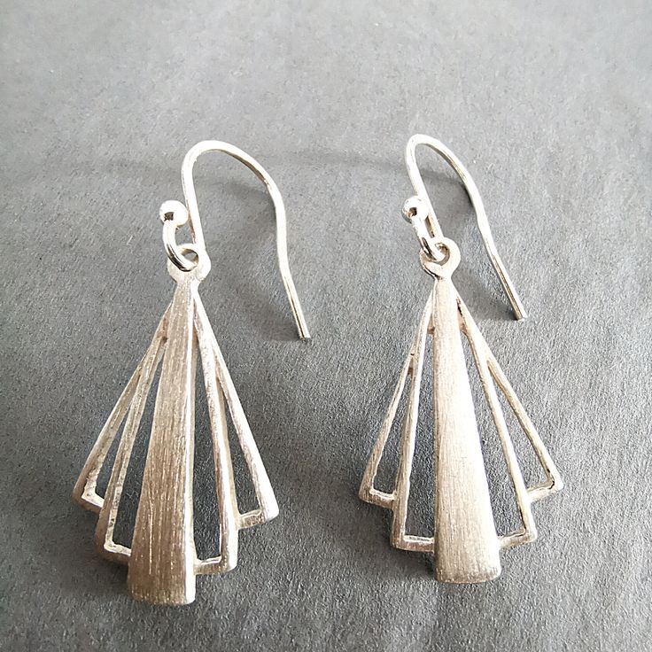 Aretes Plateados Boho